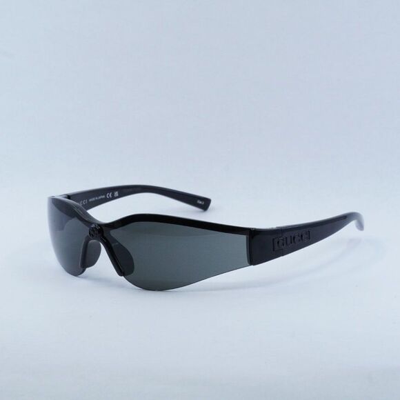 NEW GUCCI GG1651S 001 BLACK GREY SUNGLASSES